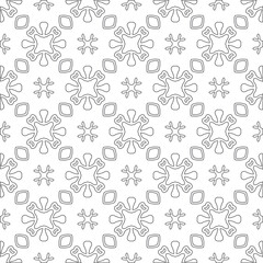 
Vector geometric pattern. Repeating elements stylish background abstract ornament for wallpapers and 

backgrounds. Black and white colors 