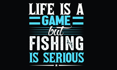 Obraz premium New Fishing T-shirt Design Template
