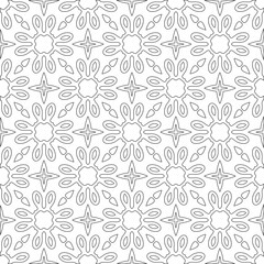 Vector geometric pattern. Repeating elements stylish background abstract ornament for wallpapers and 

backgrounds. Black and white colors 
