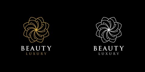 beauty and luxury product logo