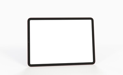 Tablet 3d computer with blank screen