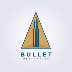 3D bullet logo warning icon poster icon symbol vector illustration design