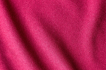 Fototapeta na wymiar Blank pink laundry care clothes fabric texture background.