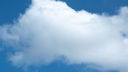 Cloudscape, Close-up Clouds with Blue Sky Background.