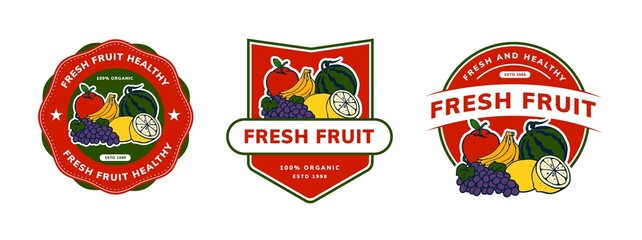 vegetable and fruit template design