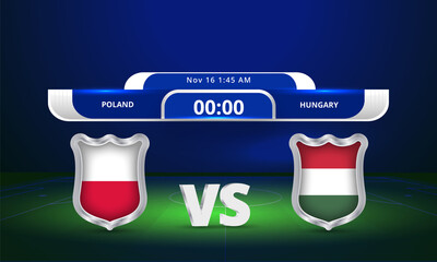 Fifa world cup Qualifier Poland vs Hungary 2022 Football Match
