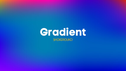 Yellow green blue magenta gradient. Gradient Abstract Vector Illustration.