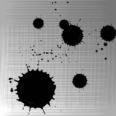 ink splat background