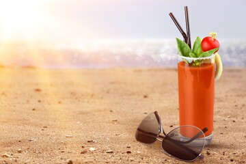 Beach.