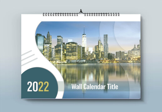 2022 Landscape Wall Calendar Layout 