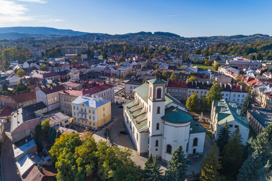 Gorlice, centrum miasta