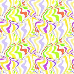 Multicolored abstraction pattern with waves and stripes for design, wallpaper, background, layout, brochures, posters, patterns, textures, decor, textiles, fabrics, banners, templates