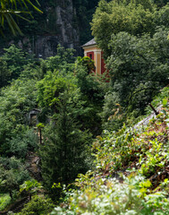 Madonna del Sasso im Tessin in der Schweiz