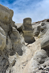 rocks and sky