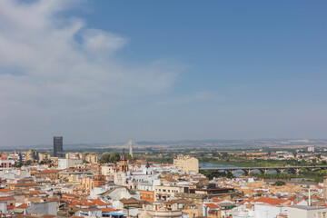 Badajoz city of extremadura,Spain