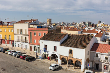 Fototapeta na wymiar Badajoz city of extremadura,Spain