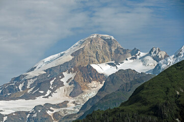 Glaciers In Katmai National Park