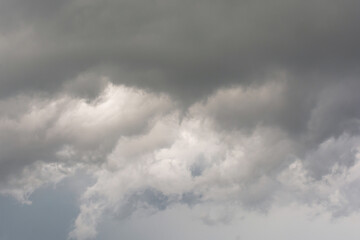 Obraz premium Dark clouds Background. Dramatic Storm Clouds