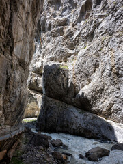 Gletscherschlucht in Grindelwald