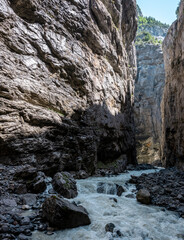 Gletscherschlucht in Grindelwald