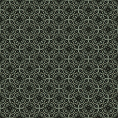 Black and white pattern texture. Bw ornamental graphic design. Mosaic ornaments. Pattern template. Vector illustration.