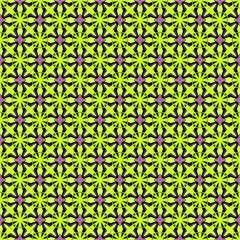 Black and white pattern texture. Bw ornamental graphic design. Mosaic ornaments. Pattern template. Vector illustration.