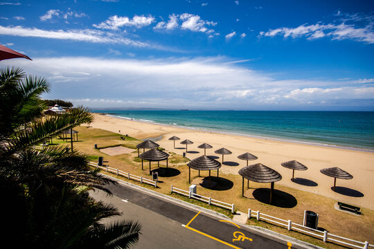 The beautiful Mosselbay beach during lockdown