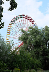 Fototapeta premium old ferris wheel