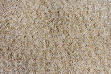 Texture close-up photo of brown colored velcro material.