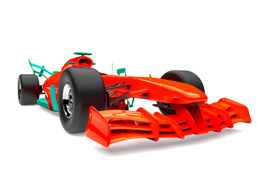 racing car master view