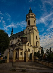 Ostrowiec Świętokrzyski kolegiata (kościół) pod wezwaniem Świętego Michała Archanioła .