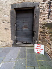 entrance to the old house