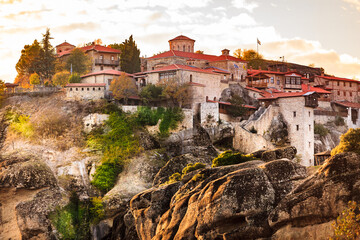 Great Meteoron monastery in Meteora, Greece