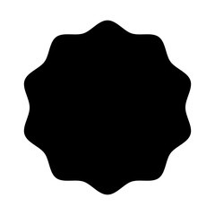 Starburst, sunburst icon, radial element