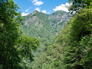 Fototapeta na wymiar Giro della Valle del Salto