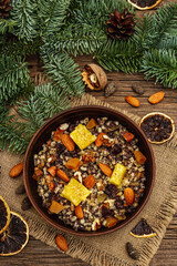 Traditional Christmas dish Kutya