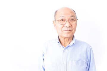 笑顔のおじいさん