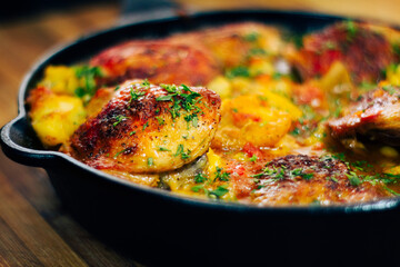 chicken with vegetables