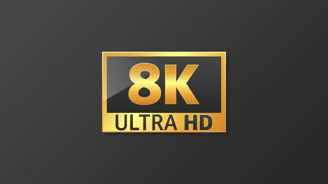 Modern tv full hd 4k, great design for any purposes. Set technology signs. Motion graphics.