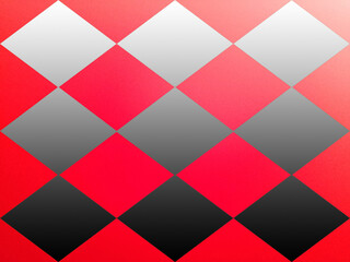 Graphic design background with mirror lozenges for design.