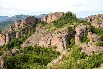 Fototapeta na wymiar Amazing view of Belogradchik Rocks, Bulgaria