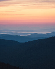 Sunrise from Spruce Mt.