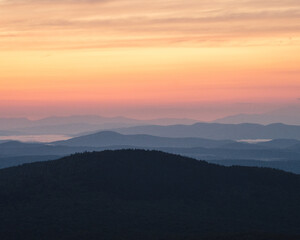 Sunrise from Spruce Mt.