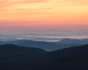 Sunrise from Spruce Mt.