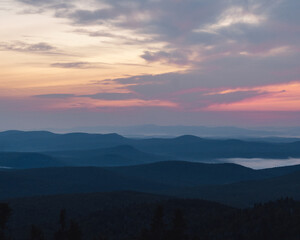 Sunrise from Spruce Mt.