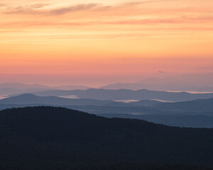 Sunrise from Spruce Mt.