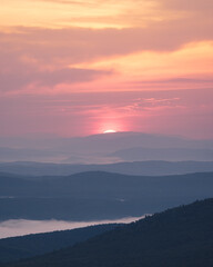 Sunrise from Spruce Mt.