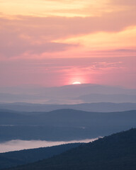 Sunrise from Spruce Mt.