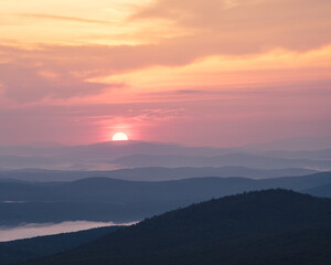 Sunrise from Spruce Mt.