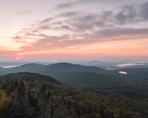 Sunrise from Spruce Mt.